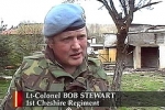 Bob Stewart in Bosnia